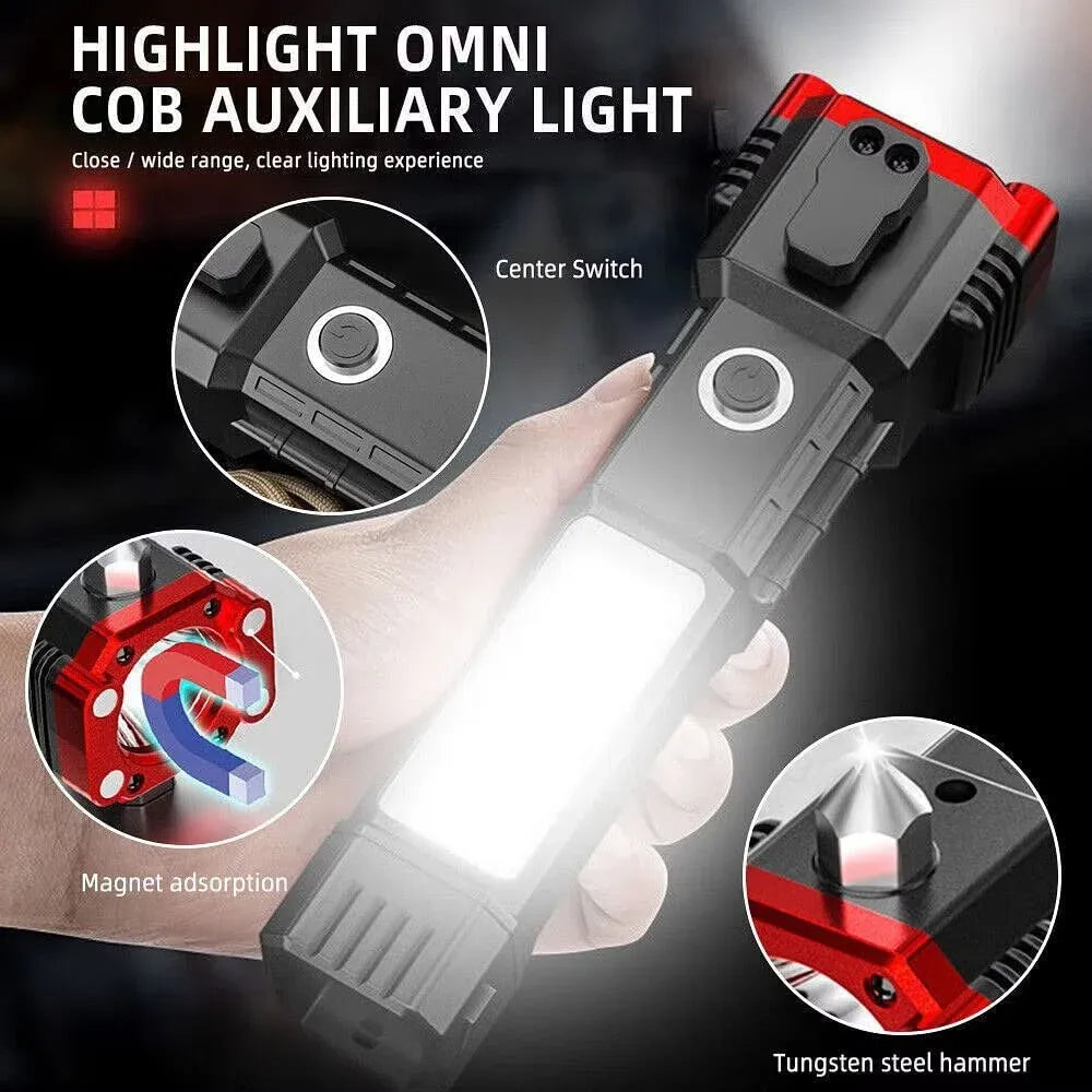 8-in-1  LED Flashlight