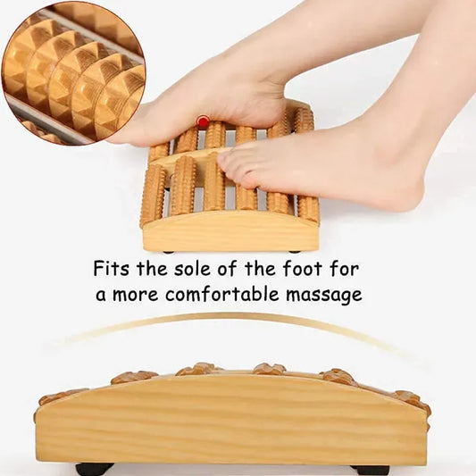 Foot Wooden Massager