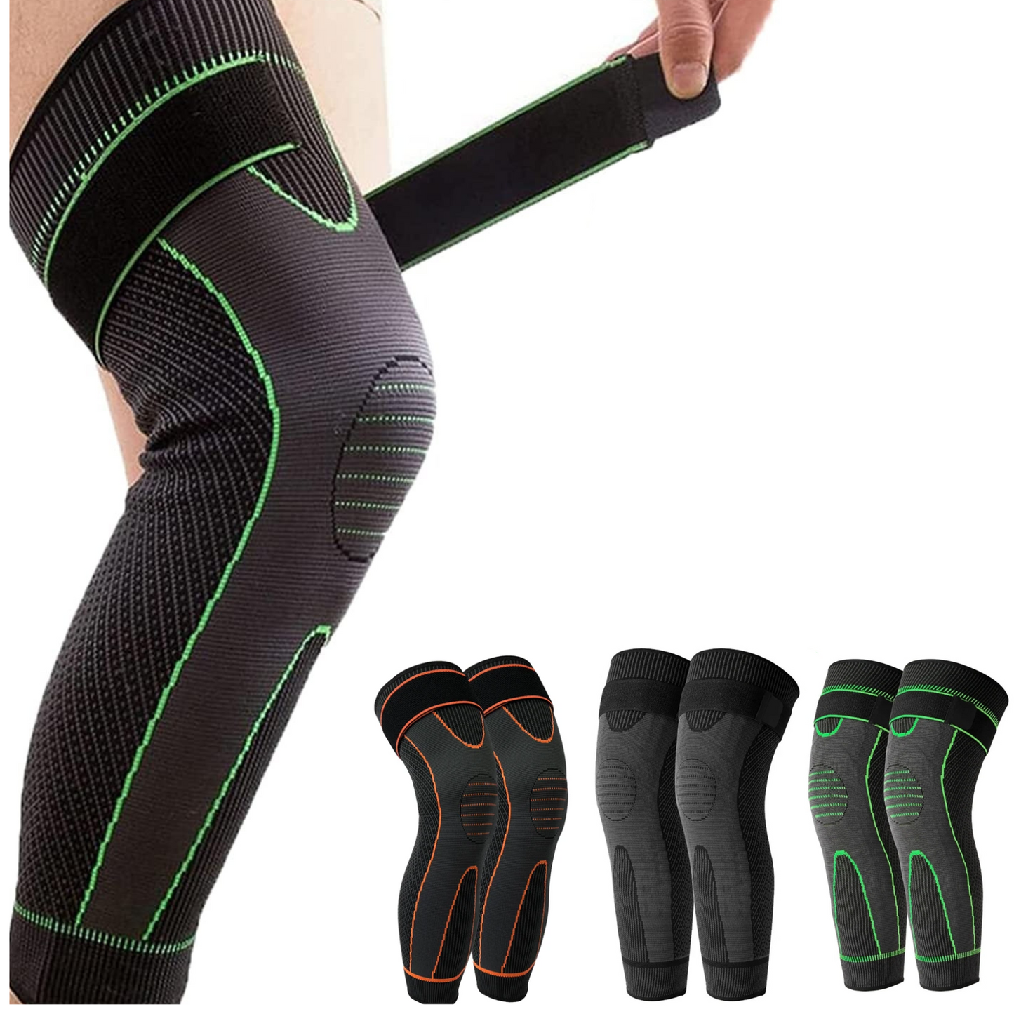 1Pair Strap Knee Braces
