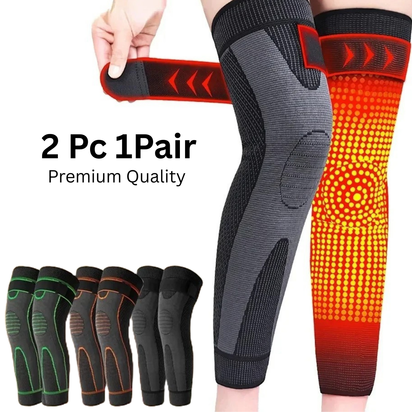 1Pair Strap Knee Braces