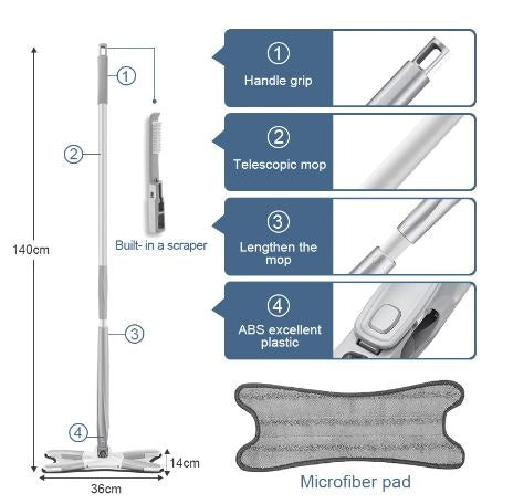 X Squeeze Mop – 360°